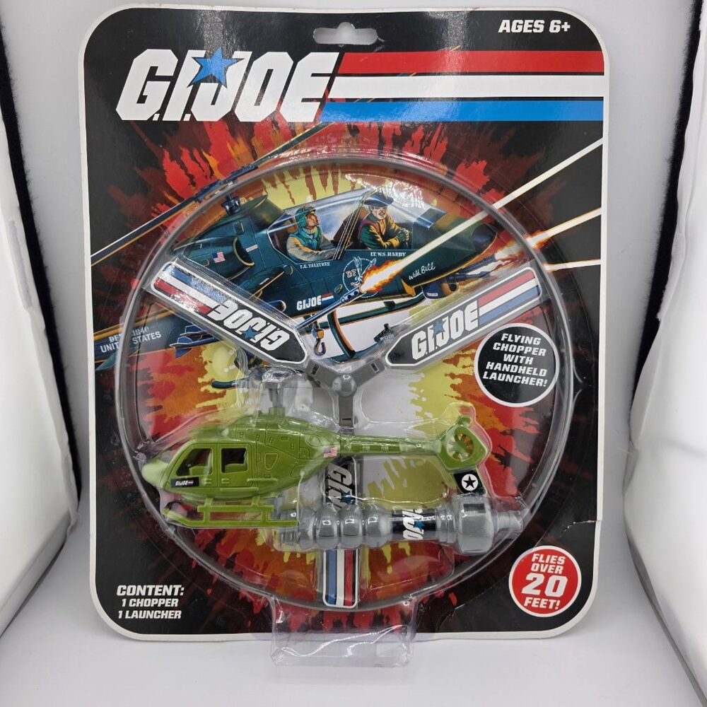 2021 Forever Clever G.I. Joe: Flying Chopper with Handheld‎ Launcher Toy NEW
